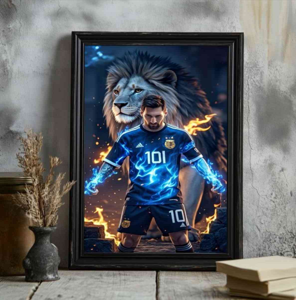 لوحات بضوء lad للتعليق