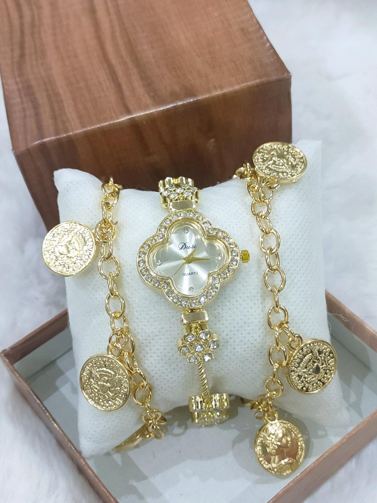 حكاية من الأناقة تقدم لكم ساعة  2 براسلي باسعااااررر خيالية