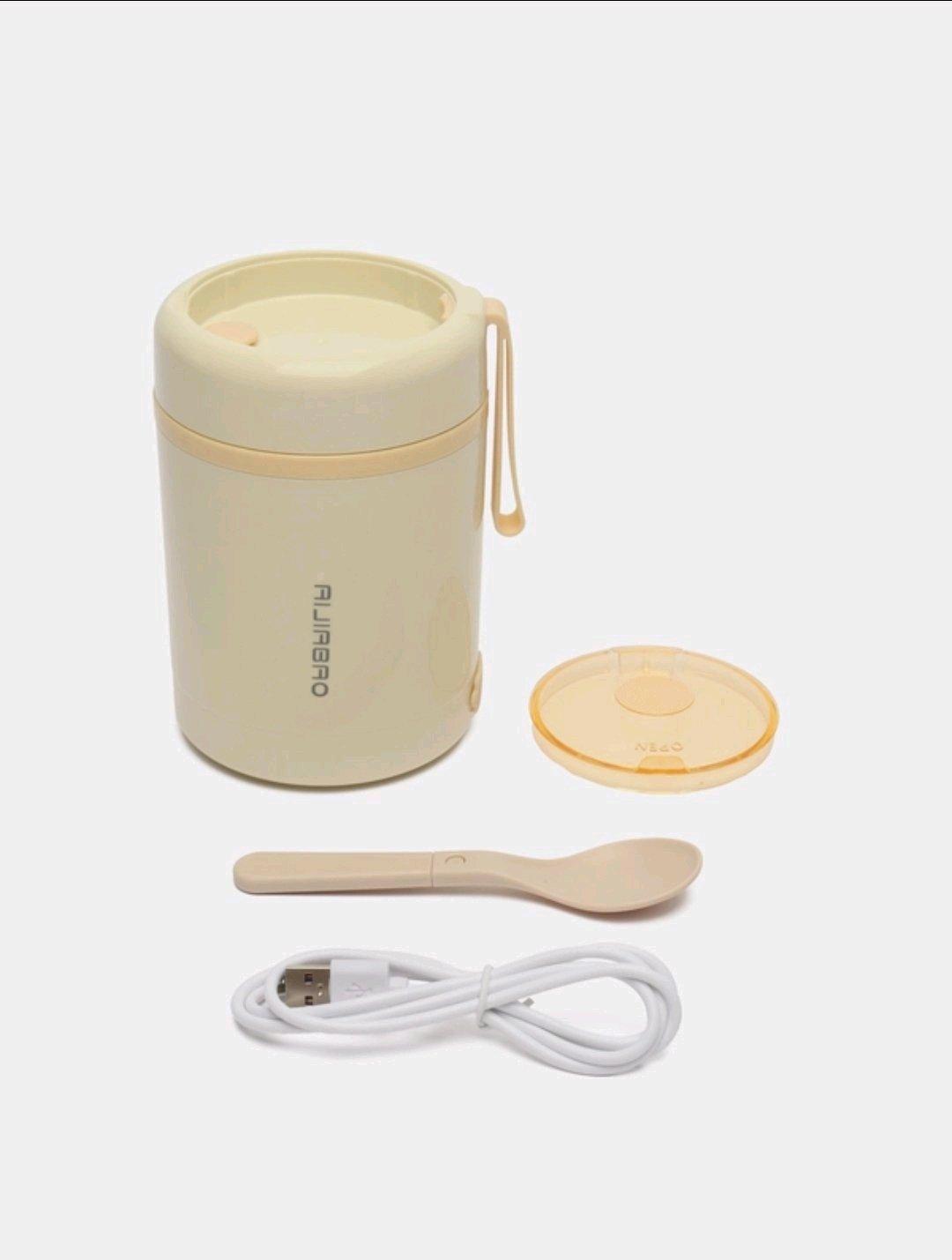 Porte manger lectrique USB en acier inoxydable