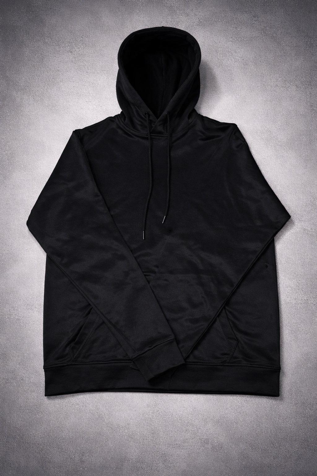 black hoodie