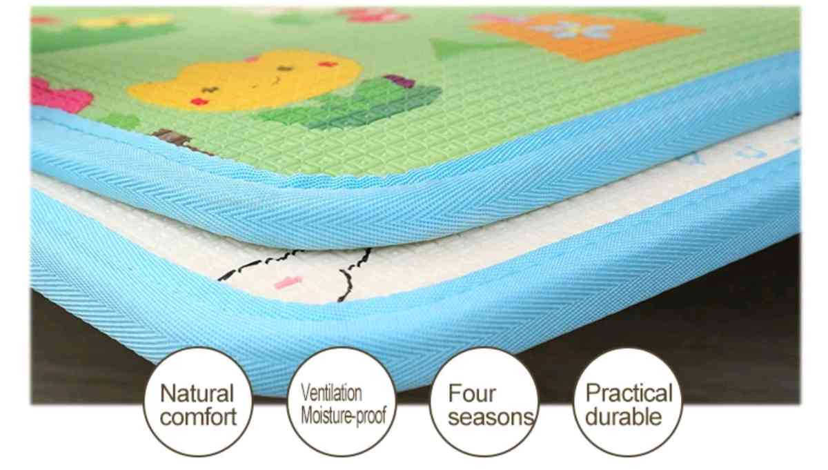 سجادة إسفنجية مقاومة للماء للاطفال 130  170 متر