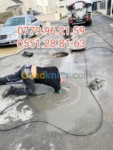 camio debouchage canalisation vidange