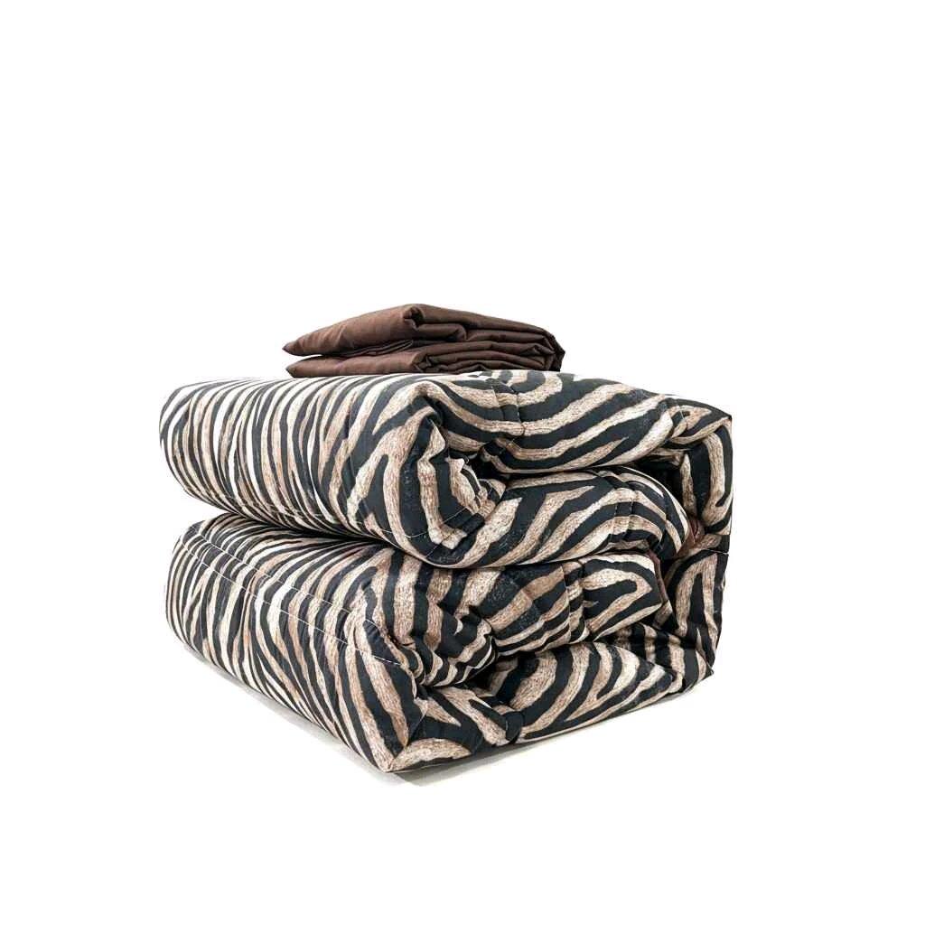 غطاء فراش فيه 4قطع