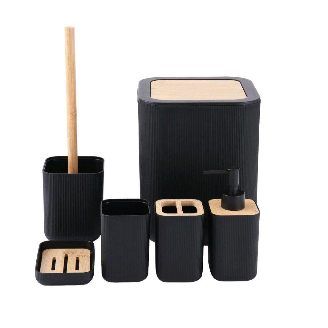 Ensemble daccessoires de salle de bain 6pcs