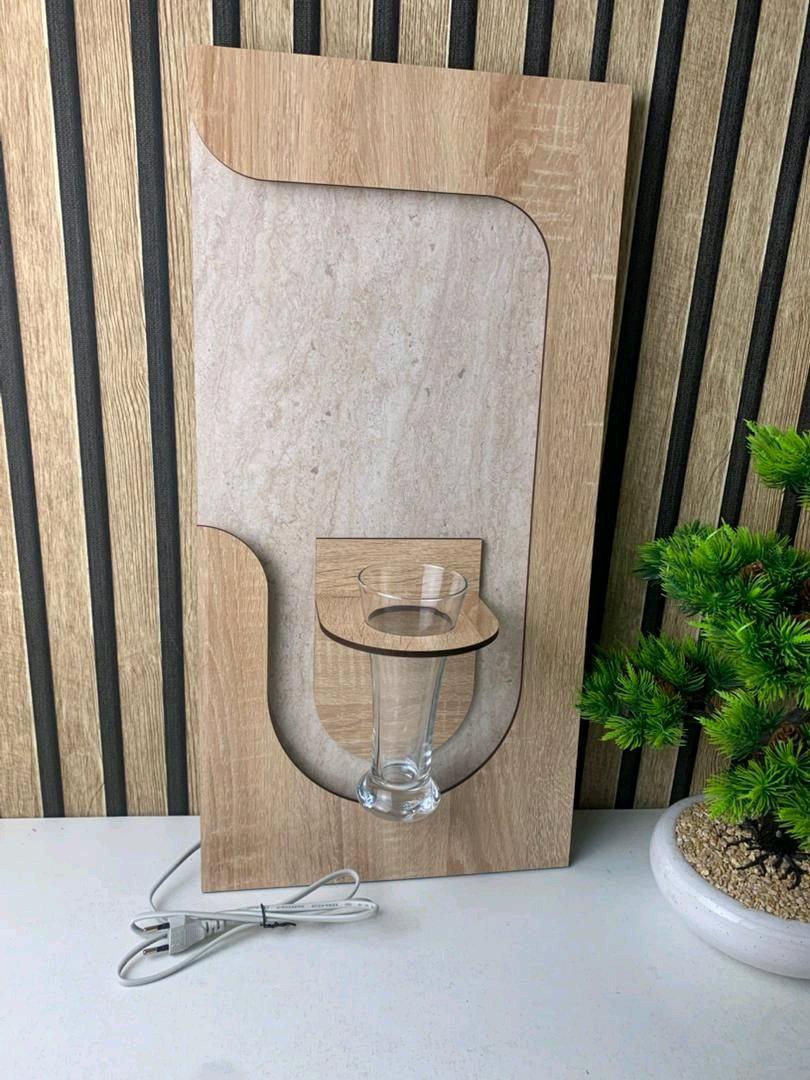 لوحة جدارية مظيئة