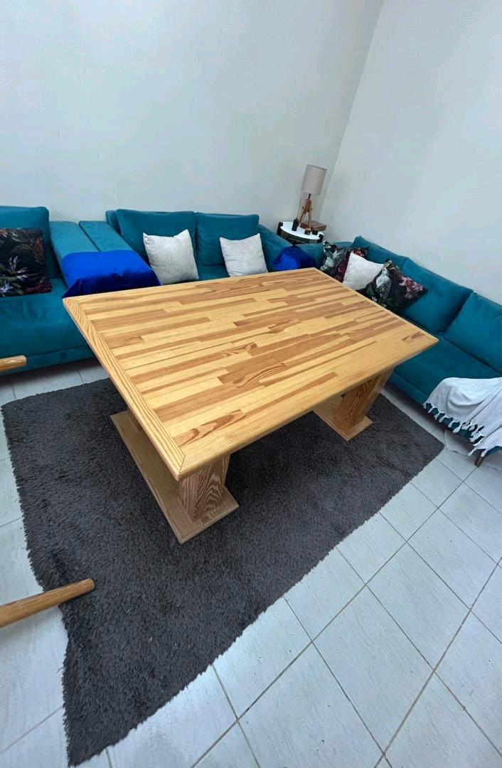 table en bois massif