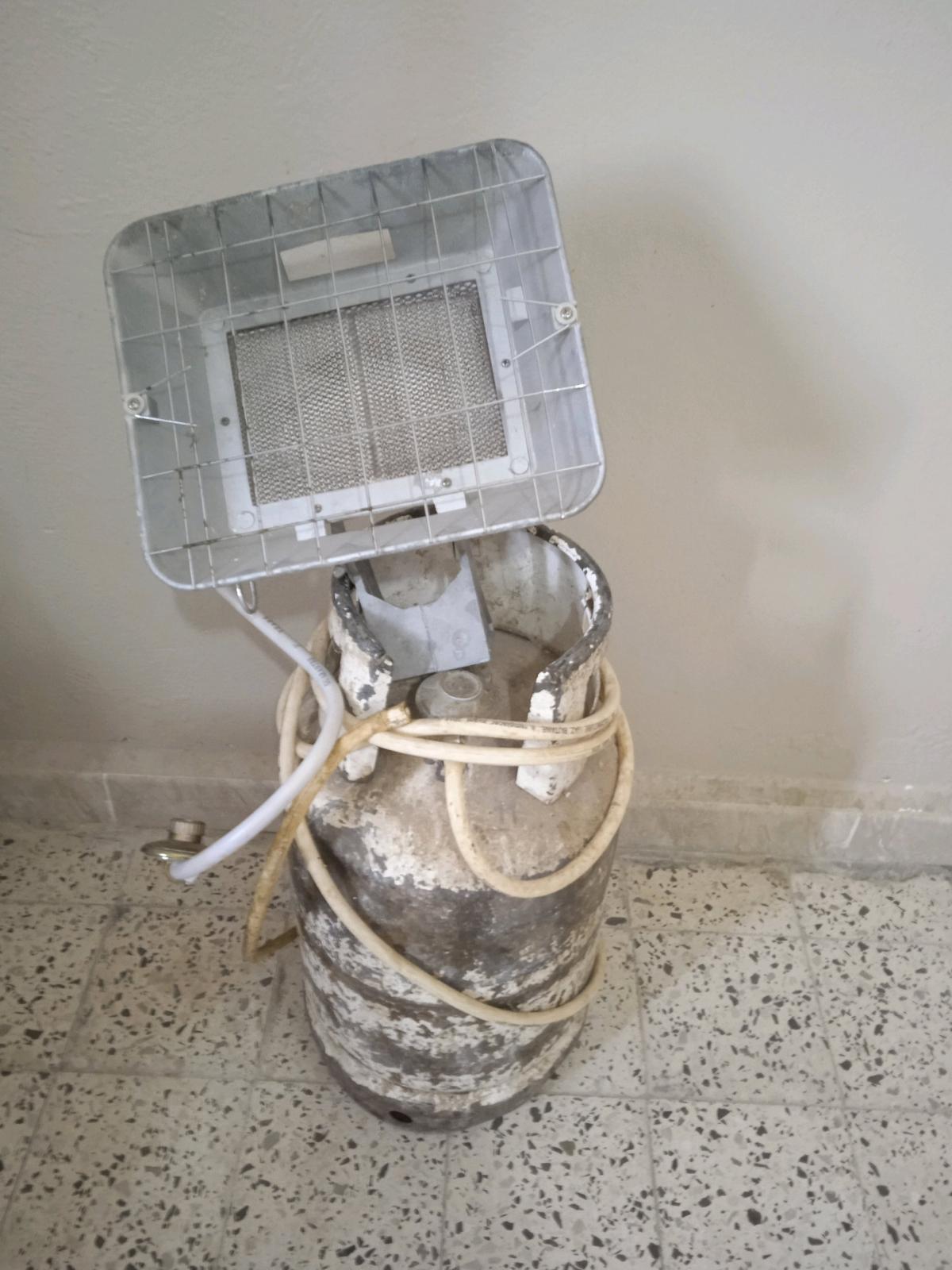 قرعة غاز مع فرن محمول