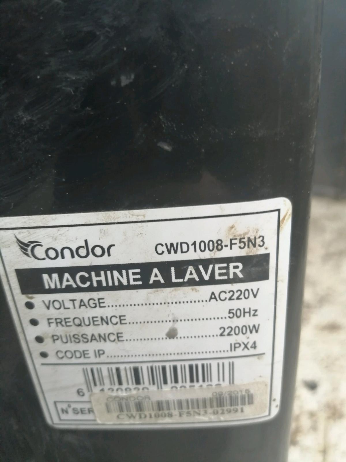 قطع غيار Machine  laver condor 8kg