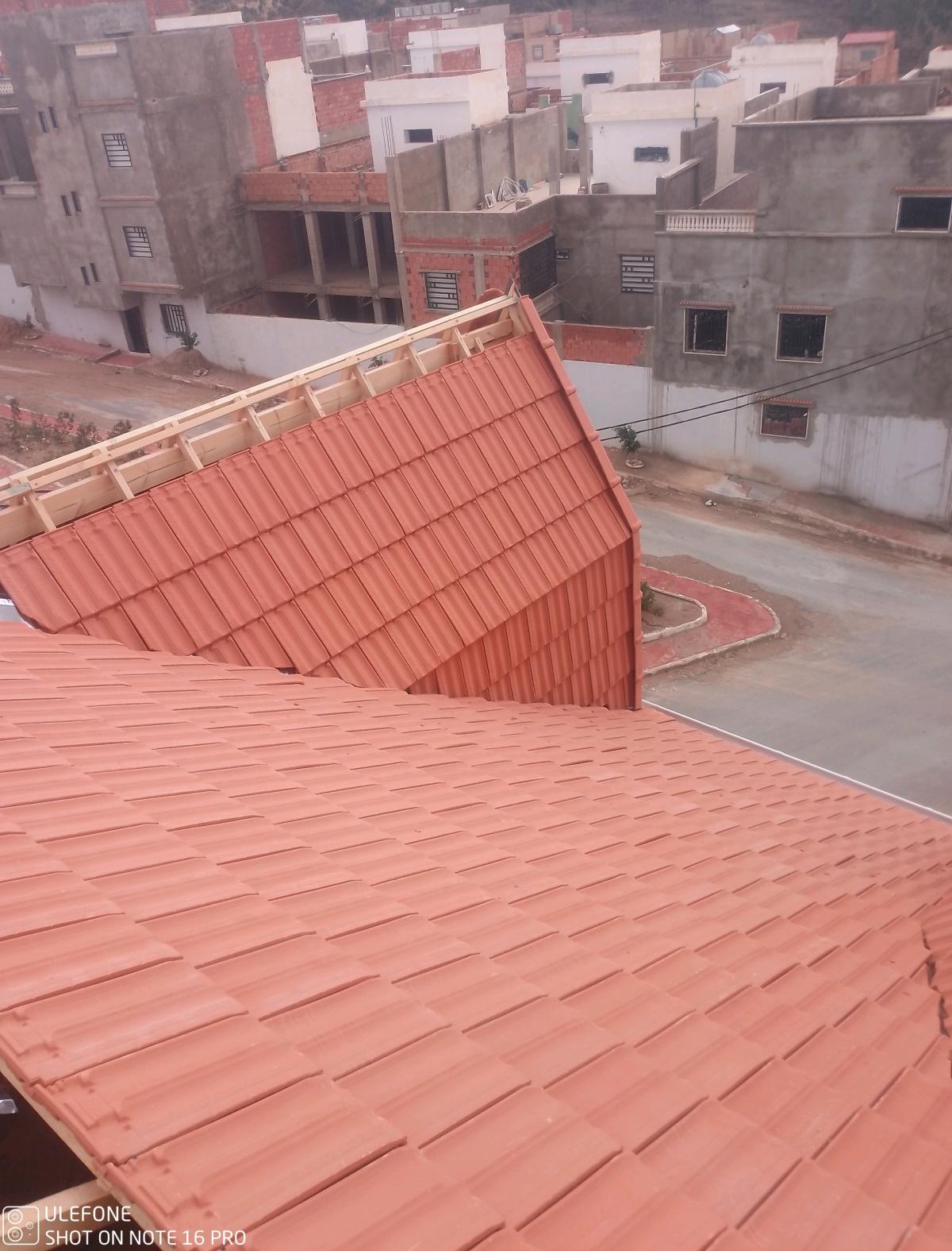 تركيب القرميد