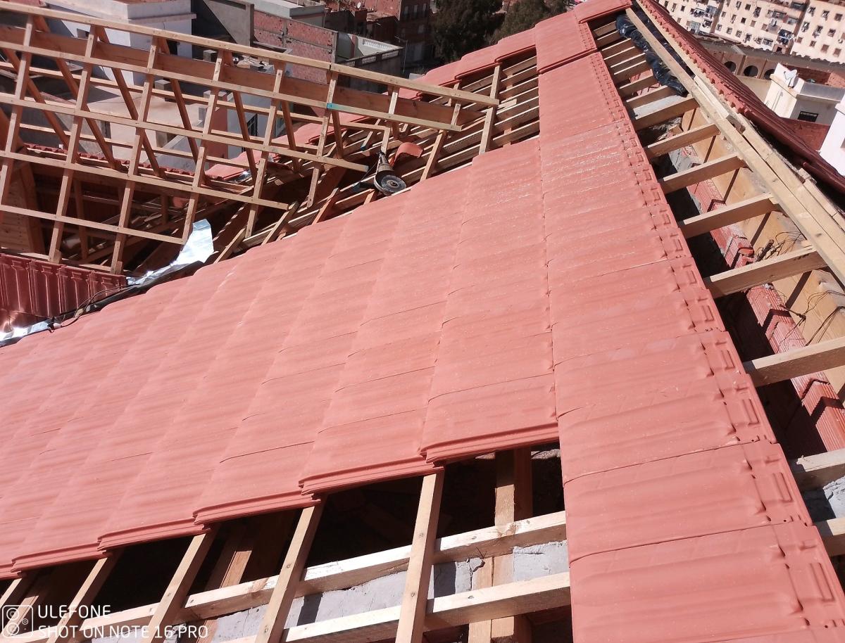 تركيب القرميد