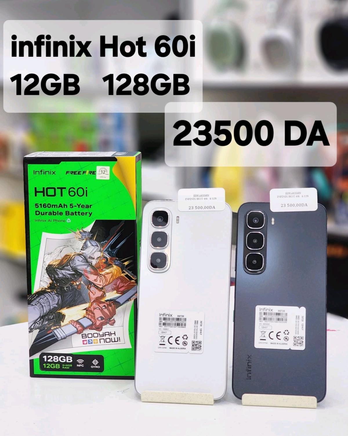 Tlphone infinix hot 60i