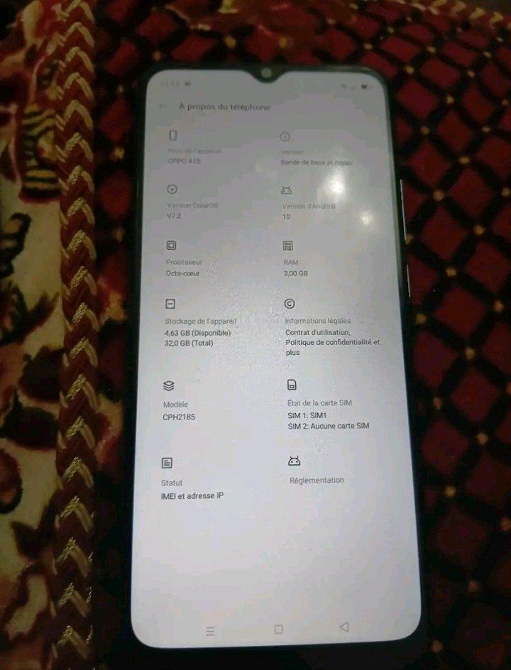 Oppo a15 - Bir El Djir, Oran - Tijelabin