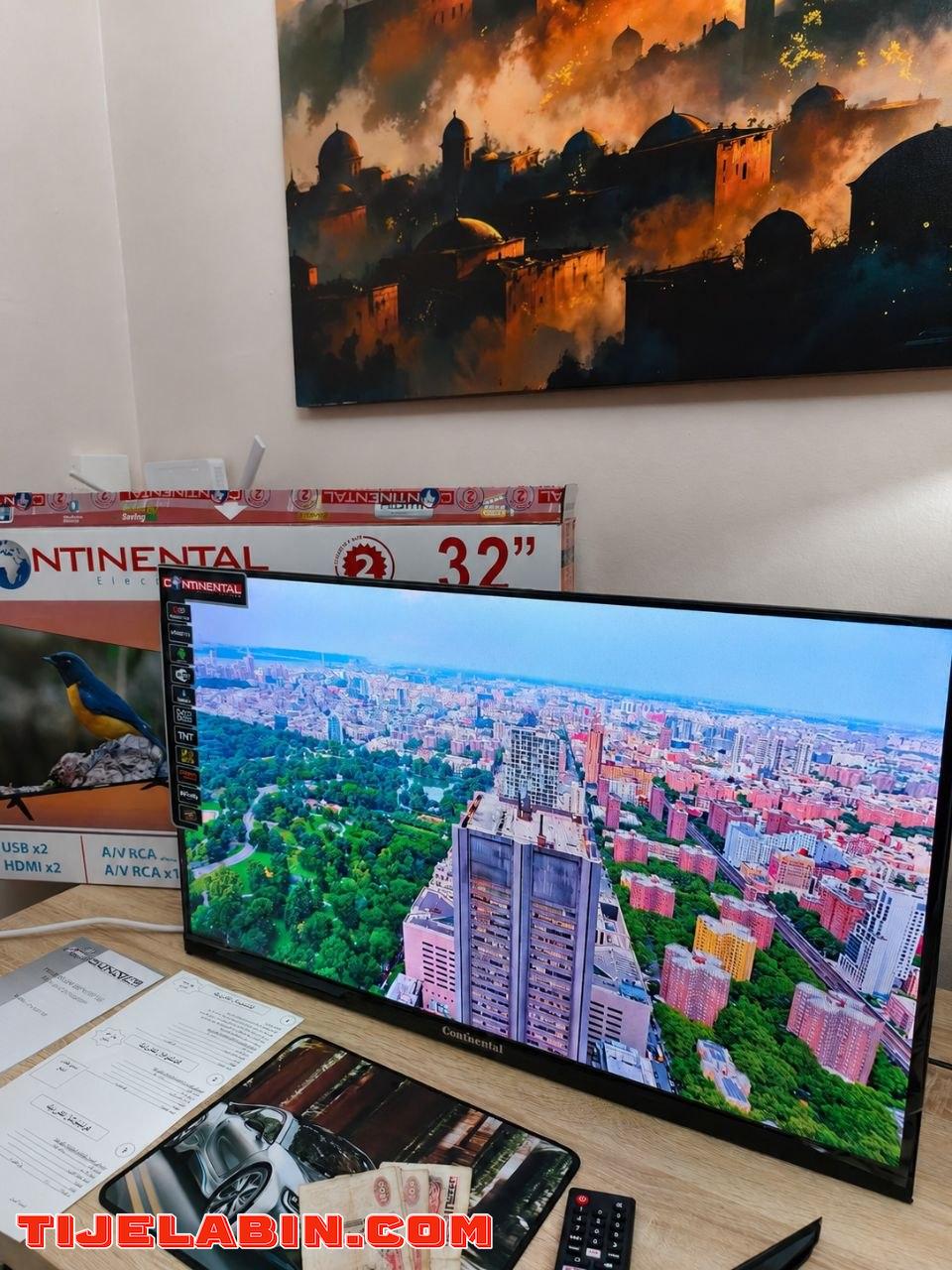 Tv 32P Smart + Démo Intégrer+ Support Marque Continenta - , Batna - Tijelabin