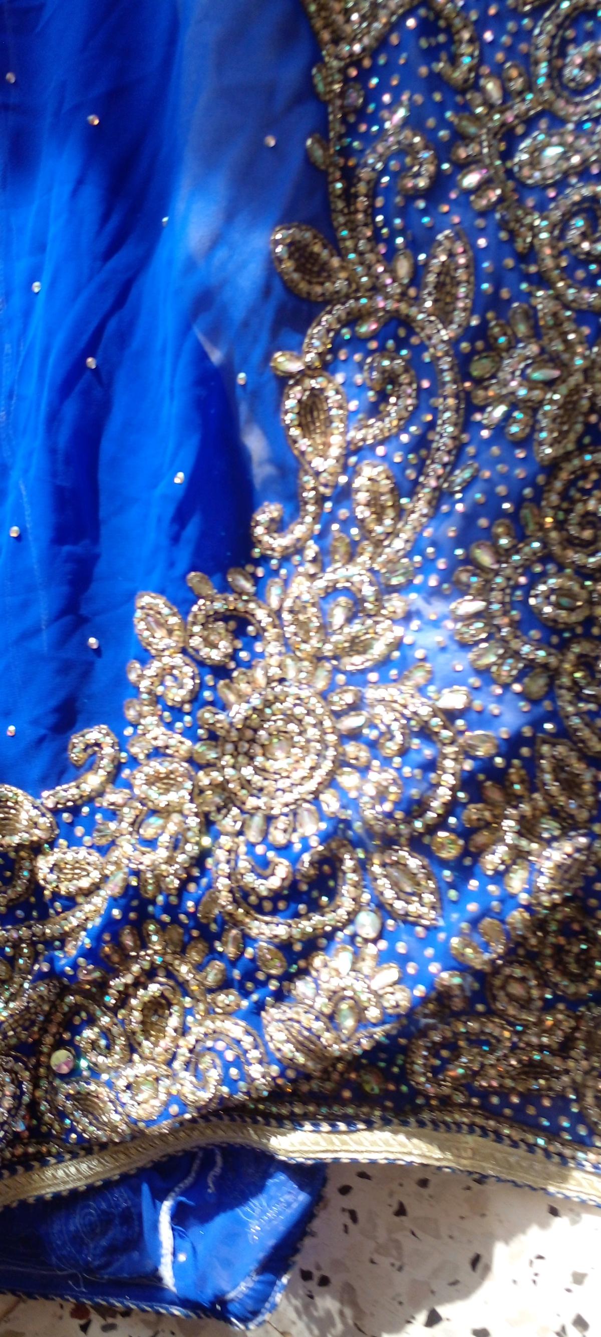 caftan grand taille bleu marocain - Ain Chouhada, Djelfa - Tijelabin
