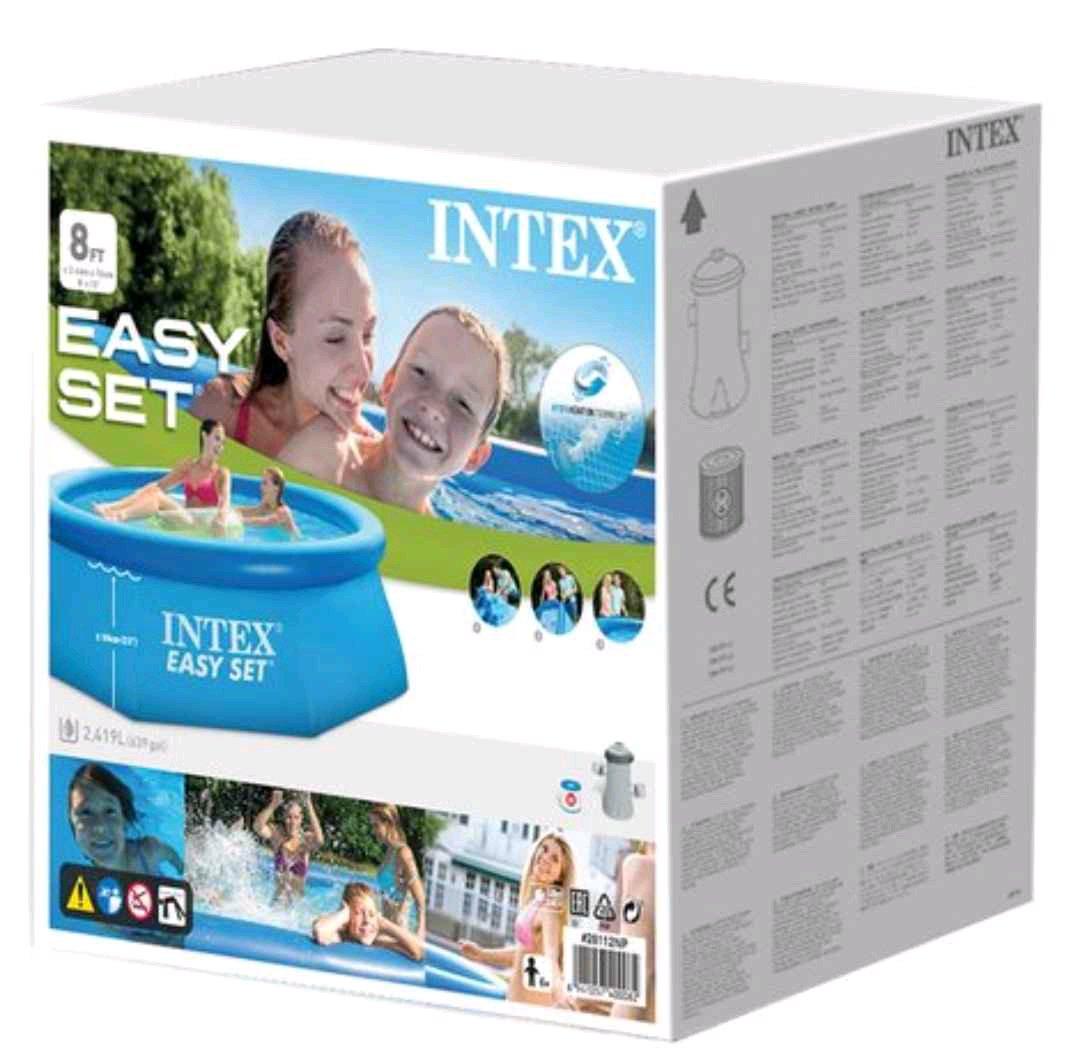 Piscine autoporte Easy Set Intex 244 x 076 m avec filtre - Alger Centre, Alger - Tijelabin