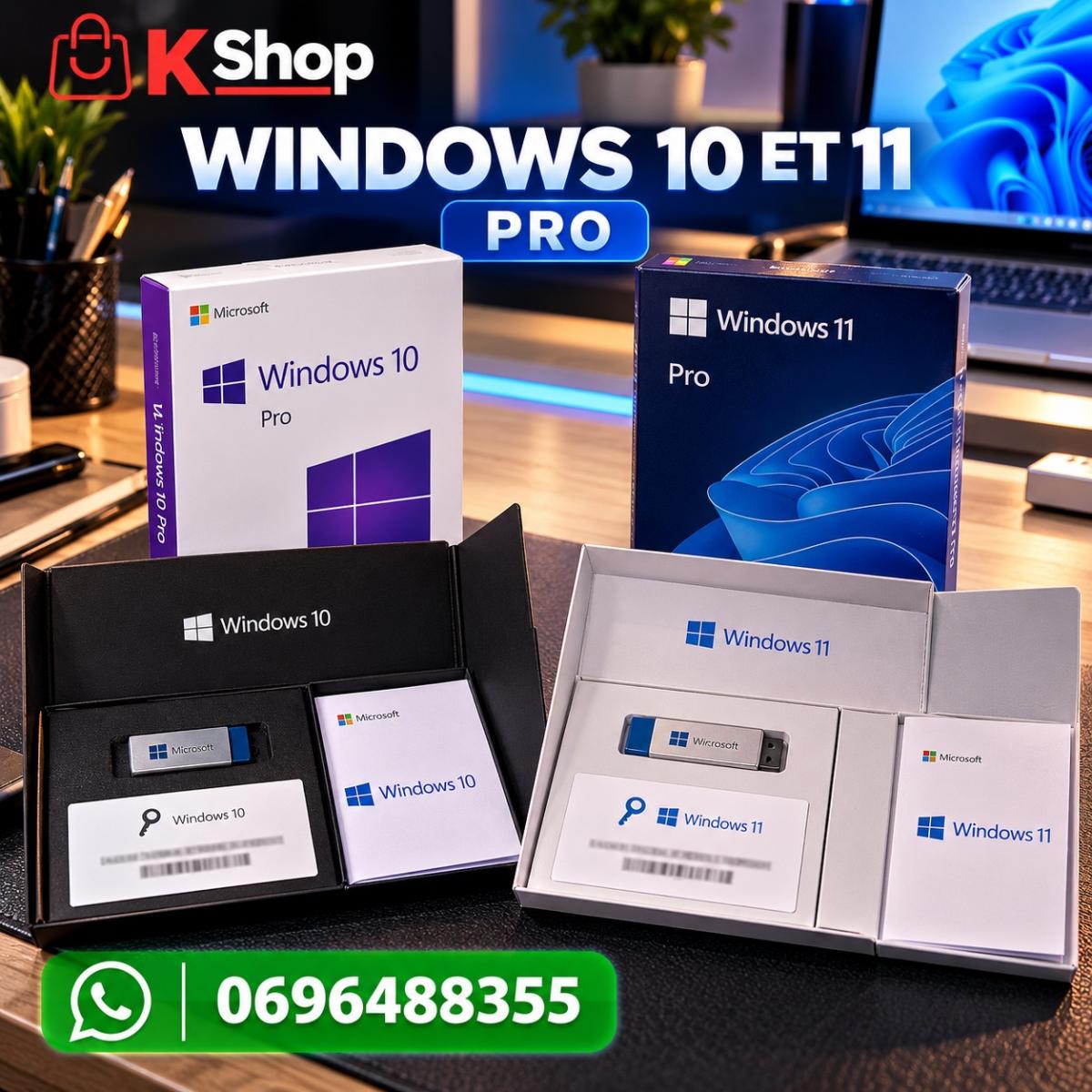 Windows 10 / 11 coffret - Alger Centre, Alger - Tijelabin