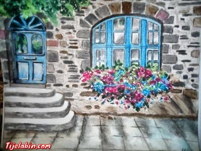 dessin au pastel sec