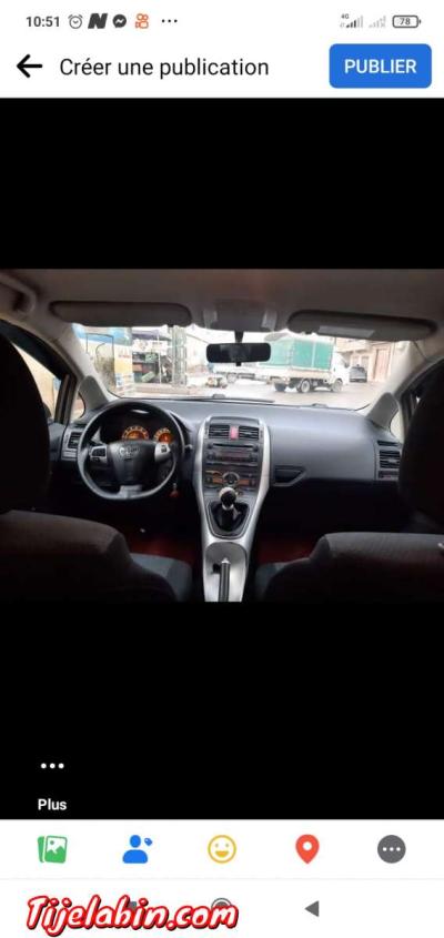 تويوتا اوريس 2012 اسونس1.6 بوات 6 مانيال ماشية 116000 - Thumbnail 5