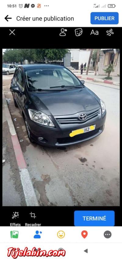 تويوتا اوريس 2012 اسونس1.6 بوات 6 مانيال ماشية 116000 - Thumbnail 2