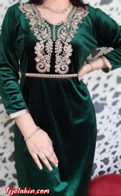 robe maison on velours - Thumbnail 3