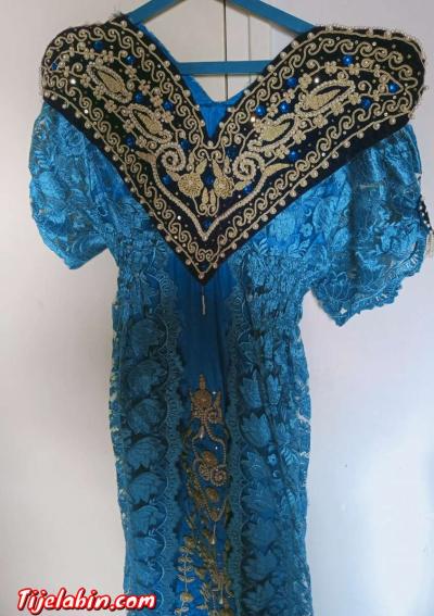 Jeba avec fetla hora bleue taille standard - Baba Hassen, Alger