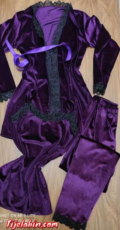 Ensemble femme 3 pièces katifa royale 450 grammes  - Thumbnail 2