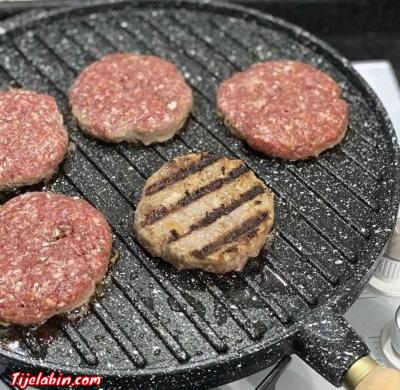 طاجين دوبل فاص غرانيت عالي الجودة 36سم double face griddle p - Thumbnail 4