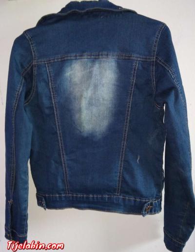 veste en jean - Thumbnail 2