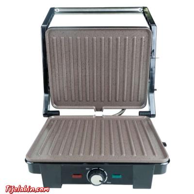 وضعان للطهي: شواء 180 درجة مئوية،شواية على الوجهين.مقبض يدوي - Thumbnail 2