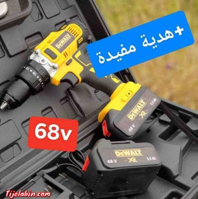 Visseuse  DEWALT 68V DOUBLE BATTERIE LITHIUM +هدية مفيدة مف - Thumbnail 3