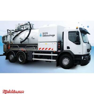 Service nettoyage Débouchage تنضيف جميع قنوات الصرف الصحي - Thumbnail 5