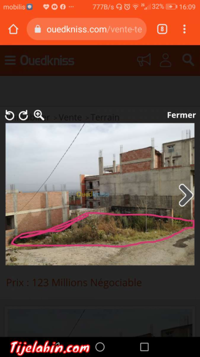 terrain a vendre a Ouled Belhadj  saoula - Thumbnail 2