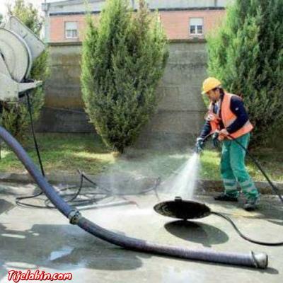 Service nettoyage Débouchage تنضيف جميع قنوات الصرف الصحي - Thumbnail 3