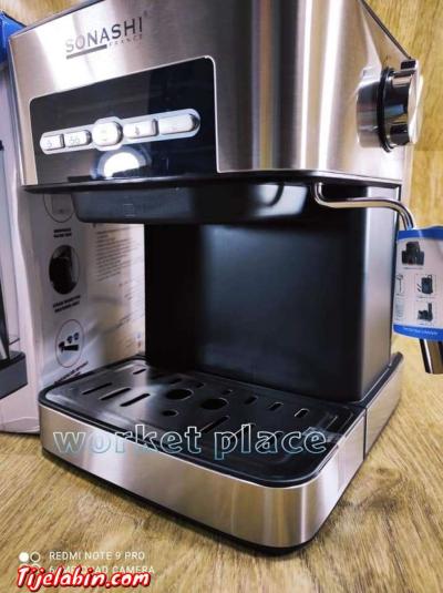 آلة صنع قهوة الإسبريسو الكل في واحد 850 واط 15 بار سعة 1.6 - Thumbnail 2