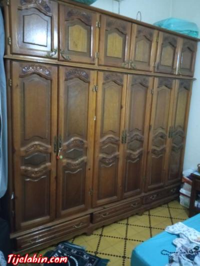 armoire bois six portes - El Harrach, Alger