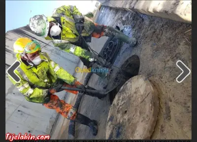 تنضيف جميع قنوات الصرف الصحي Service nettoyage Débouchage - Thumbnail 2