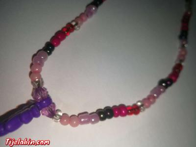 collier avec perles - Thumbnail 2