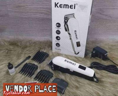 Tondeuse kemei blanc rechargeable Professionelle 809Aثاني أ - Thumbnail 3