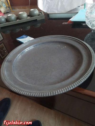 plateau en argent massif très Pure de 1kilo 250grm - Djasr Kasentina, Alger