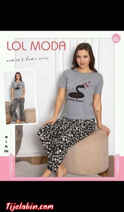 بيجامة تركية أصلية - Thumbnail 6