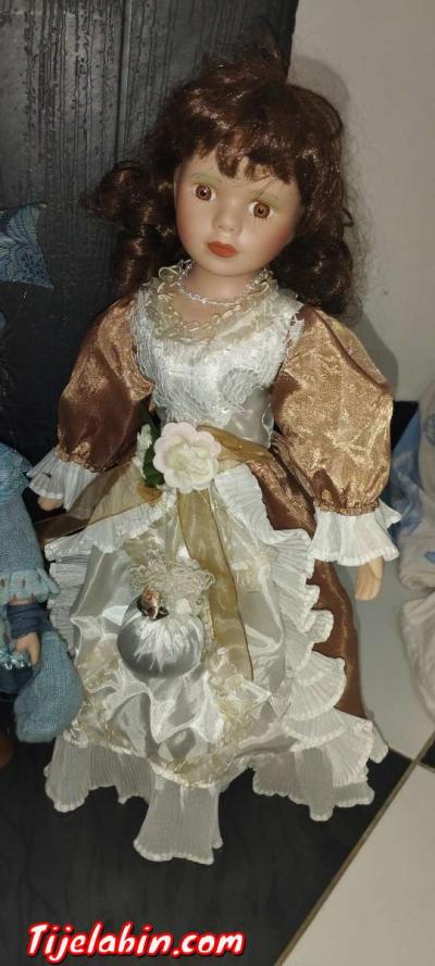 lot 6 Poupées porcelaine - Thumbnail 2