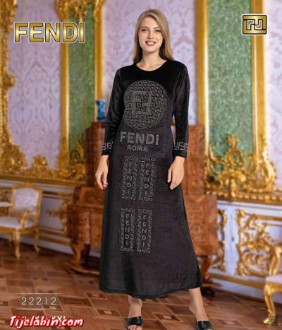 روبة قطيفة صناعة تركية - Thumbnail 6