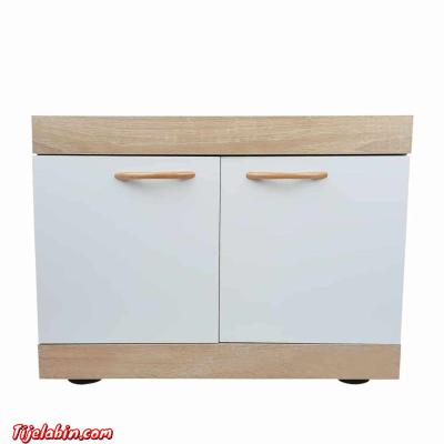 خزانة أحذية بمرآة و حاملة أغراض صغيرة - Thumbnail 4