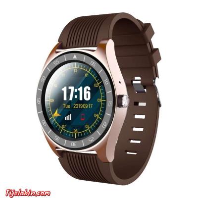 ساعة ذكية بشريحة و كارت و كاميرا مع خاصية حساب نبضات القلب s - Thumbnail 4