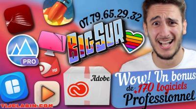 Systéme macOS Big Sur Bootable sur clé USB 32GB + 170 Logiciels Professionnel Bonus - Thumbnail 3