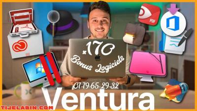 macOS Ventura Systéme Bootable sur clé USB 32GB + 170 Logiciels Professionnel Bonus - Thumbnail 2