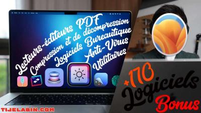 macOS Ventura Systéme Bootable sur clé USB 32GB + 170 Logiciels Professionnel Bonus - Thumbnail 12