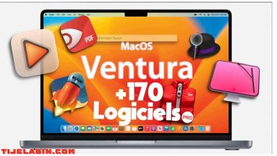 macOS Ventura Systéme Bootable sur clé USB 32GB + 170 Logiciels Professionnel Bonus - Thumbnail 6
