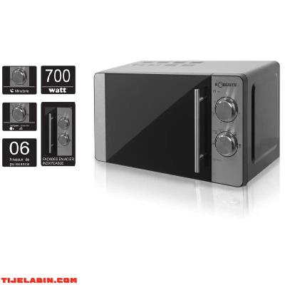 micro ondes 20L noir inox' - Thumbnail 2