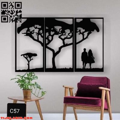 cadre décoratif 3D moderne - Thumbnail 2